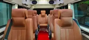 maharaja tempo traveller seats arunodaya cabs
