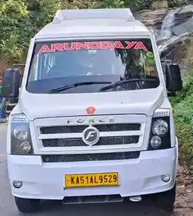 luxury 9 seater tempo traveller rental in bangalore